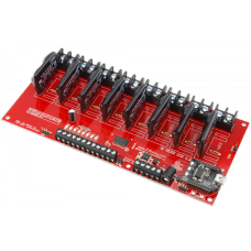 Reactor Sensor Controlled Relay 8-Channel Solid State + 8-Channel 8-Bit ADC